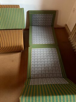 Pohodlná rozkládací retro křesla - 2
