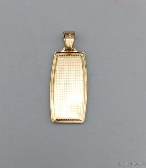 Zlatý přívěsek madonka 1,25g, 14 kt, 585/1000 - 2