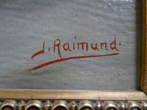 Raimund ,zátiší olej,kolem 1883 - 2