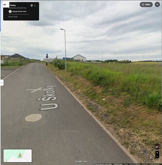 Prodej stavebního pozemku 900 m² – Kryry - 2