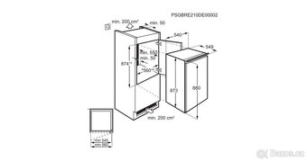 Vestavná chladnička Electrolux LFB2AF88S - 2