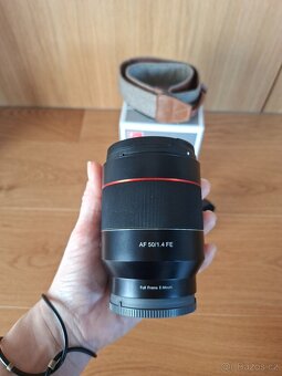 Objektiv Samyang 50mm 1,4 FE - 2