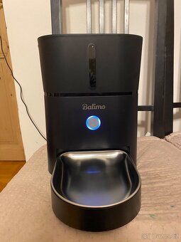 Automatické krmítko pro psy a kočky s časovačem, 3 l, černé - 2