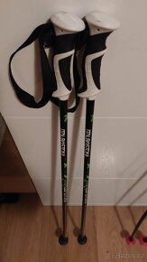 Dětské hůlky na lyžování, vel. 105 a 110 cm - 2