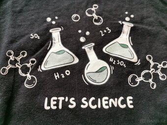Chlapecké tričko „Let’s Science“, Sinsay, vel. 104 (3–4 roky - 2