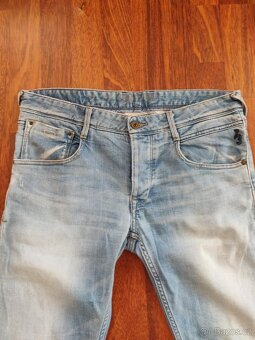 Světle modré riflové kraťasy Pepe Jeans – míry viz foto - 2