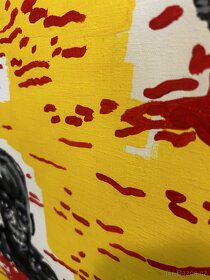 originál pop art obraz 100x130 cm - 2
