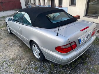 MB CLK 208 cabrio 200K, r.v. 2001, najeto 227tis, kabrio, - 2