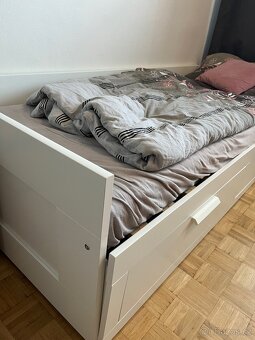 Postel BRIMNES Ikea 80/160x200 - 2