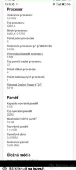 Prodám HP Pavilion 500-515nc - 2