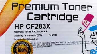 2x toner HP CF283X nový od Toner Partner - 2