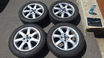 90% orig. zimní ALU kola 16" 4x100 Mini Cooper - levně - 2