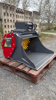 Třídící lopata na bagr 2-5t - 2