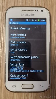 Dotykový telefon Samsung Ace 2 - 2