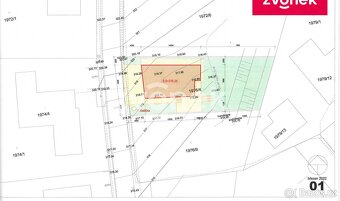 Prodej stavebního pozemku v Březnici s plánem domu - 2
