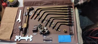 Sada Autogen budíky, hořáky hadice. - 2