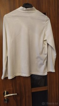 hezká bílá halenka,vel.42 - 2