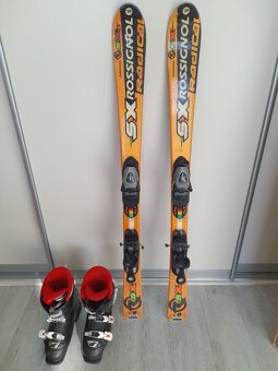 lyže Rossignol 120 cm a lyžáky Nordica 24,5 cm - 2