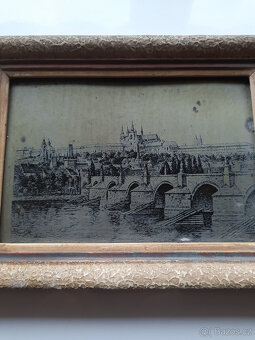 Staré obrazy rytina - 2