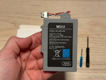 Nová baterie do ovladače Nintendo Wii U - 2