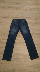 Zateplené chlapecké džíny C&A, vel.146 - 2