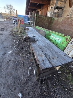 Dílenský ponk 2x svěrák 2x šuplík - 2