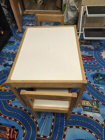Stůl a židle + regál - 2