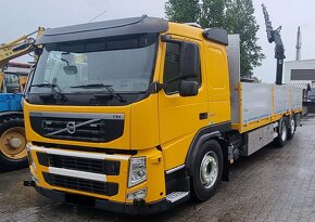 Volvo FM500 6x2 - valník s hydraulickou rukou HIAB - 2