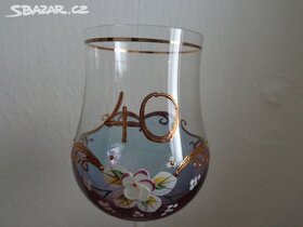 Jubilejní sklenka sklenka na víno, 350 ml - 2