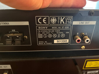 Sestava JVC AX-555BK, Sony CDP -295, Sony ST-S261 - 2
