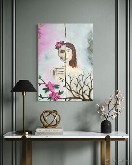 Obraz - Mrtvá krása - Dead beauty 100x70cm - 2