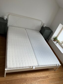 Kovová postel IKEA NESTTUN 160cm - 2