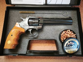 Flobertka - revolver Alfa 661 6mm 6" ve skupině D - 2
