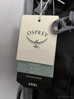 Osprey Ariel 65 (XS/S EF) černý - 2