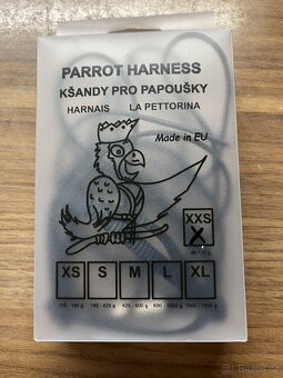 Kšíry kšandy pro malého papouška. - 2