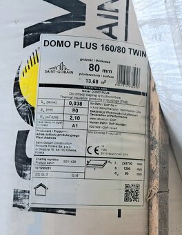 Izolace Isover Domo Plus TWIN 80 mm, celá nová role - 2