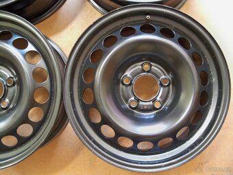 4x Disky Audi A6 5x112 7Jx16H2 střed 66,6mm R16:Cena za sadu - 2
