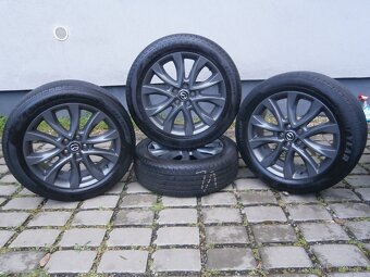 LETNÍ ALU KOLA 5 X 114.3 225 55 19 MAZDA CX 5 ORIGINÁL - 2