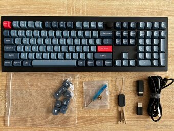 bezdrátová Keychron V6 Max (US) - Gateron Jupiter Red switch - 2