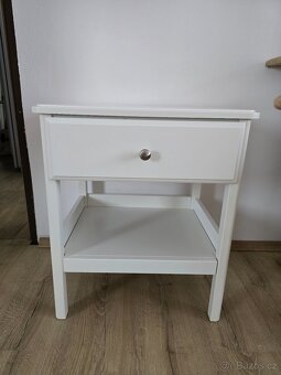 Ikea TYSSEDAL Noční stolek, bílá, 51x40 cm - 2