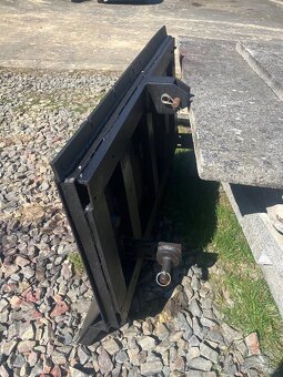 Štít, deska za traktor na tahání dřeva - 2