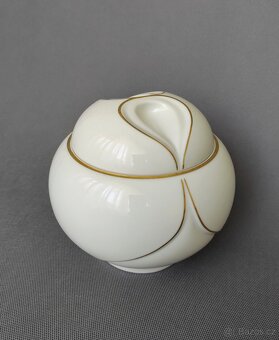 Krásná porcelánová dóza/cukřenka od Jaeger & Co Bavaria - 2