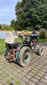 Malotraktor domácí výroby - 2