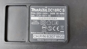 Nabíječka Makita DC18RC - 2