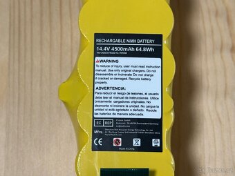 Nová baterie iRobot Roomba 500, 600, 700 4500mAh - 2