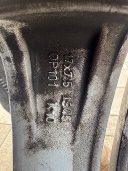 Originální kola Opel R17 včetně pneu 225/55 - 2
