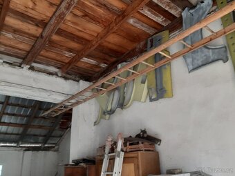 Masivní dřevěný žebřík - 2