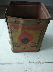 Krabičky plechové na kávu Brasila, doza - 2