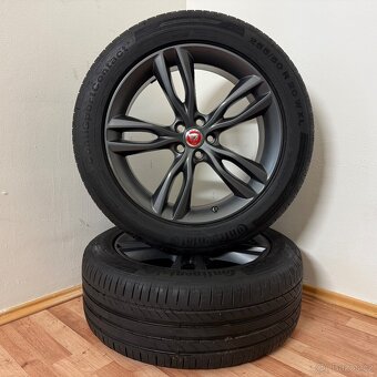 JAGUAR F-PACE 5x108 R20 ET49+LETNÍ 255/50R19 6,5mm - 2