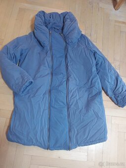 těhotenská nosící zimní bunda kabát - 2